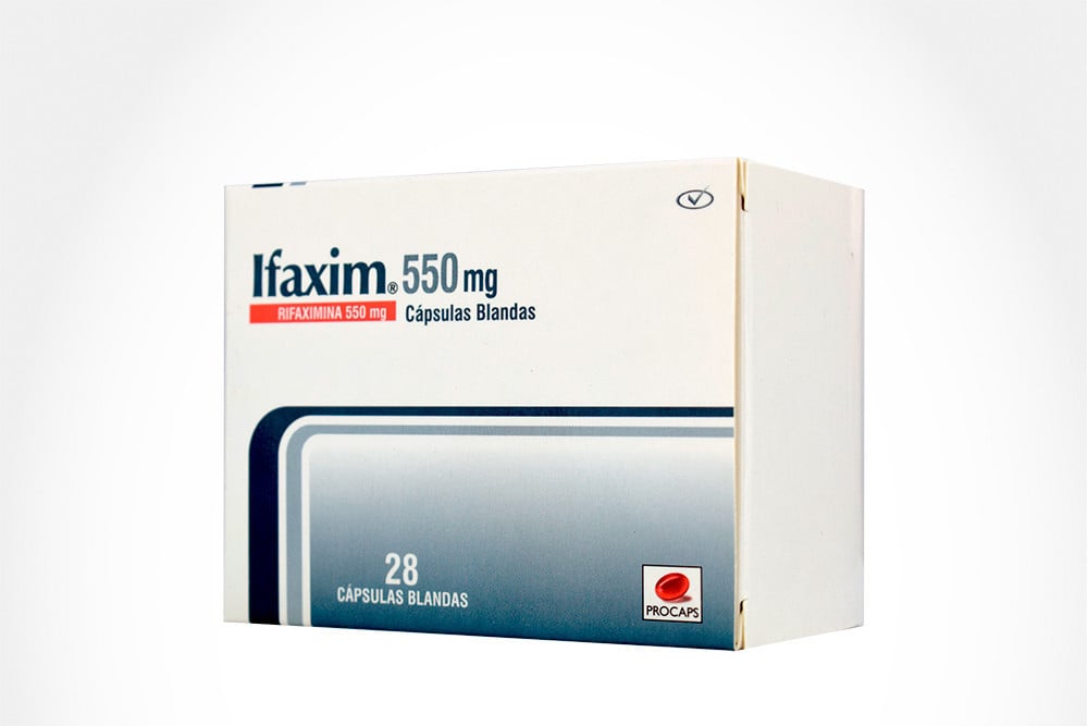 Ifaxim 550 Mg Caja Con 28 Cápsulas