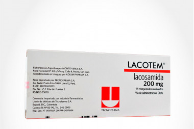 Lacotem 200 Mg Caja Con 28 Comprimidos Recubiertos