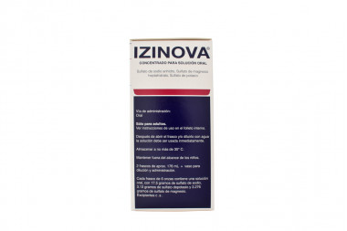 Izinova Concentrado Para Solución Oral Caja Con 2 Frascos Con 176 Ml