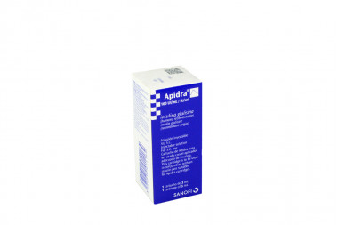 Apidra Solución Inyectable 100 UI / mL Caja Con 1 Cartucho De 3 mL