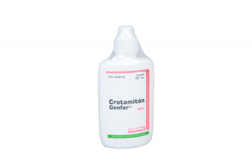 Crotamitón En Loción 10 % Frasco Con 60 mL