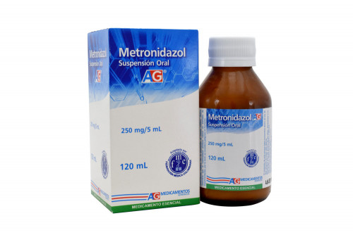 METRONIDAZOL AG SUS 250MG ORAL FRA 120 ML LAFRANCOL S.A.S