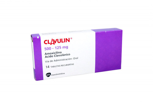 Clavulin 125-500 Mg Caja...