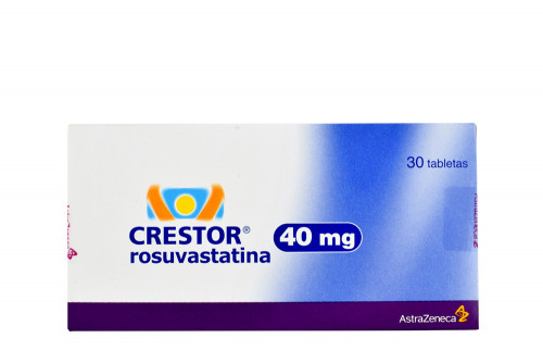 Crestor 40 Mg Caja Con 30...