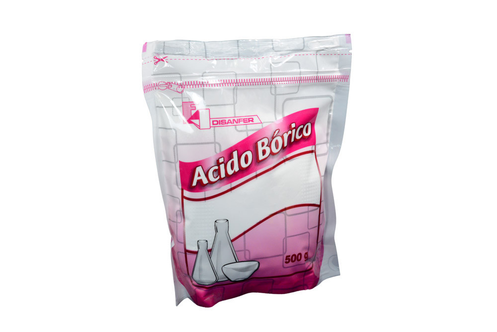 Acido Borico- bolsa x 500 mg. QUIMICOS OWA 