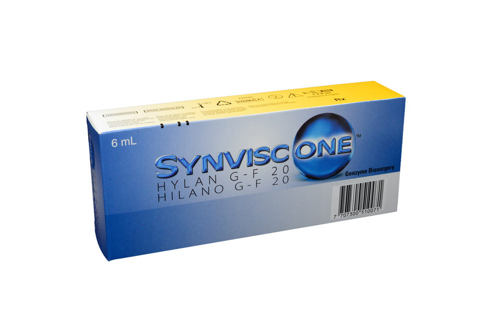 Synvisc one Suspensión Caja Con 1 Jeringa Prellenada Con 6 Ml