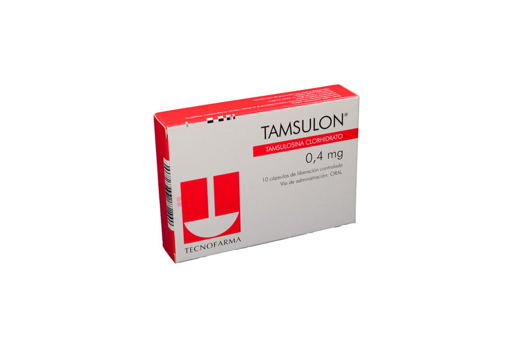 Tamsulon 0,4 Mg Caja Con 10 Cápsulas De Liberación Prolongada