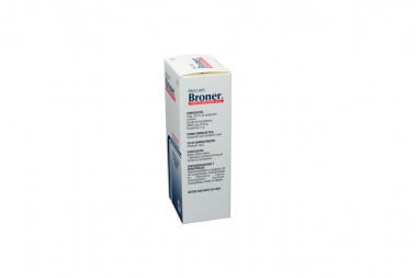 Broner Spray Nasal Acuoso Caja Con Frasco Con 100 Aplicaciones Con 10 mL 