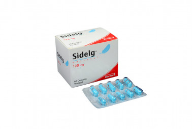 Sidelg 120 mg Caja Con 60 Cápsulas 