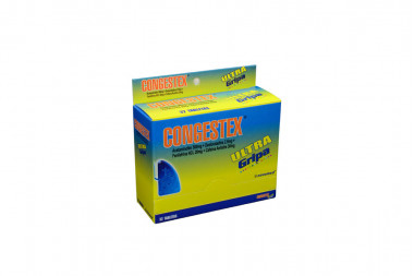 Congestex Ultra 500 / 2.5 / 20 / 30 mg Caja Con 32 Tabletas