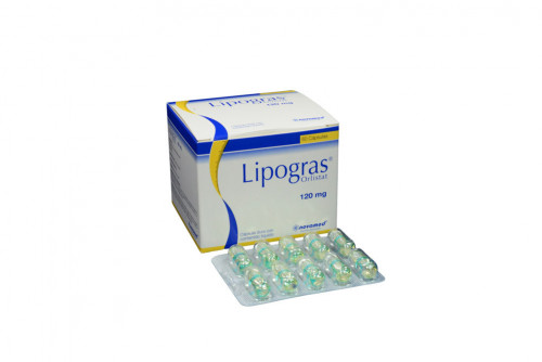 Lipogras 120 mg Caja Con 60 Cápsulas