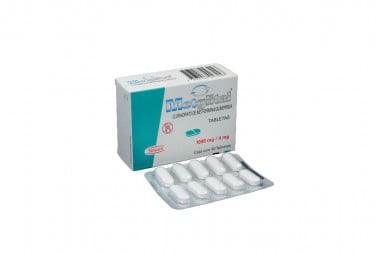 Metglital 1000 / 4 mg Caja Con 30 Tabletas