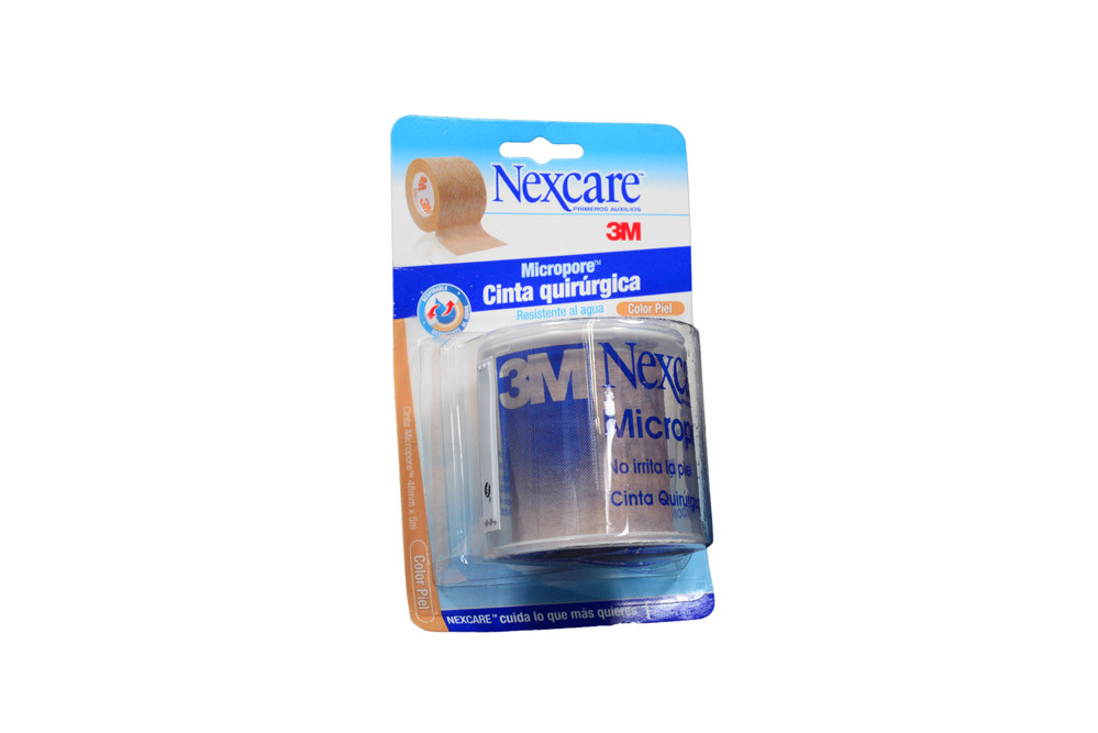 Micropore Nexcare 48 mm x 5 m Color Piel Con 1 Rollo-207639 | Droguerías  cafam