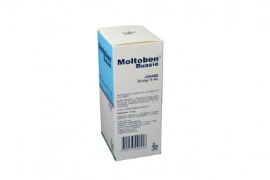 Moltoben Jarabe 20 mg / 5 mL  Caja Con Frasco Con 70 mL
