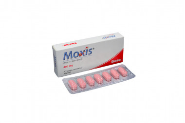 Moxis 400 mg Caja Con 7 Tabletas Recubiertas