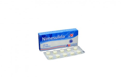 Nimesulida 100 mg Caja Con 10 Tabletas – Osteoartritis