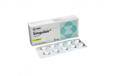 Singulair 5 mg Caja Con 30 Tabletas Masticables