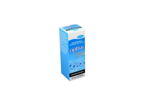 Optive Solución Oftálmica Frasco Gotero x 10 mL - Lubricante Ocular