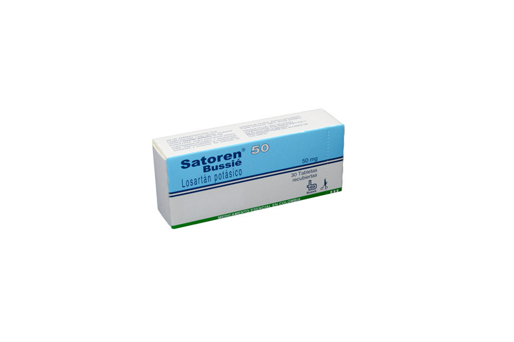 Satoren 50 Mg Caja Con 30 Tabletas