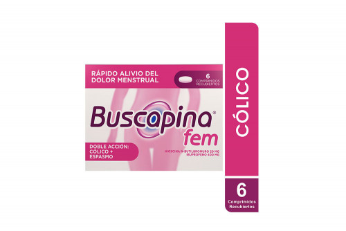 Buscapina Fem 20 / 400 Mg...