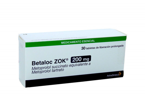 Betaloc Zok 200 Mg Caja Con...