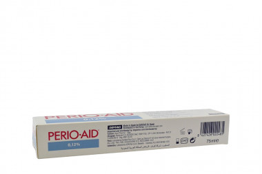 Perio-Aid En Gel 0.12% Caja Con Tubo Con 75 Ml