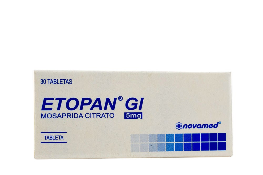 Etopan 5 mg Caja Con 30 Tabletas