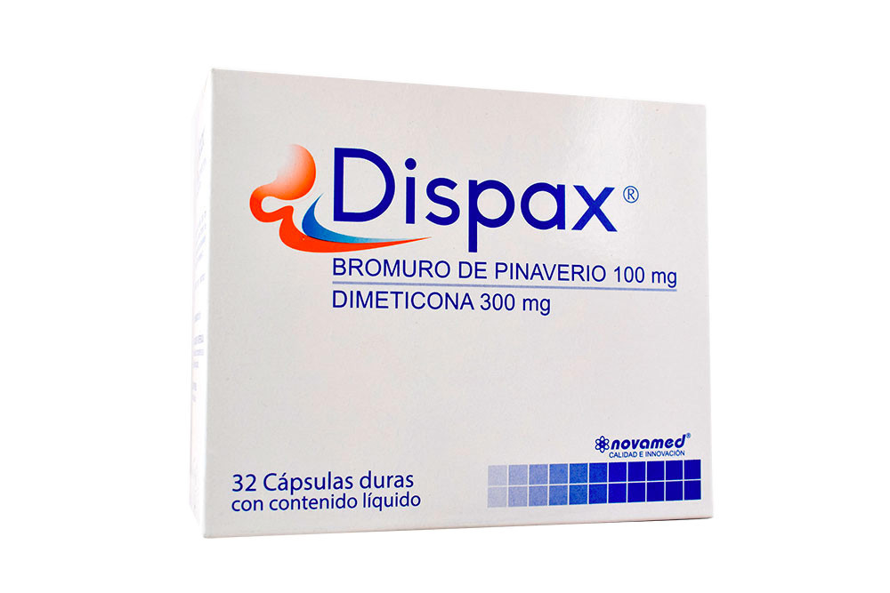 Dispax 100 / 300 Mg Caja Con 32 Cápsulas Duras Con Contenido Líquido