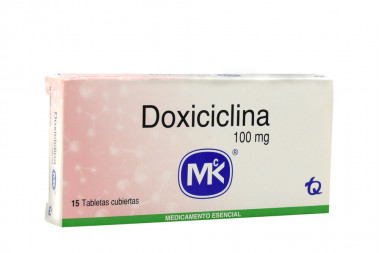 DOXICICLINA TAB 100 MG