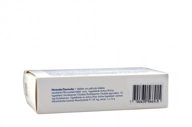 Escitalopram 10 mg Caja Con 28 Tabletas Recubiertas