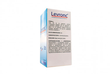 Levronc 35.4 Mg / 5 Ml Caja Con Frasco Con 120 Ml - Sabor Cereza