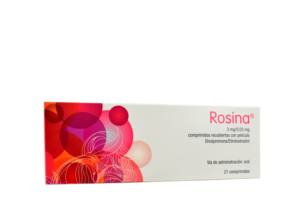 Rosina 3 / 0.03 Mg Caja Con 21 Comprimidos 