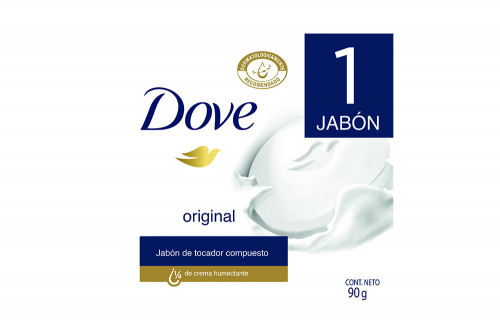 jabón en barra dove 90 g sabonete cremoso caja con 1 unidad