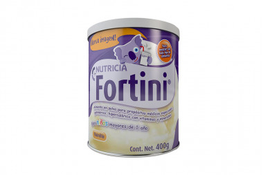 Fortini Tarro Con 400 g - Sabor A Vainilla