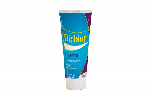 Diabion Crema Humectante Para Pies y Manos Caja Con Tubo Con 200 mL