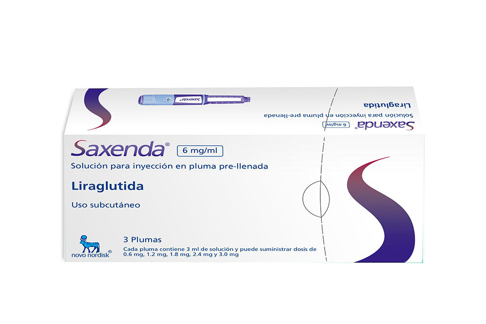 Saxenda 6 mg/mL Solución Inyectable Caja x 3 Plumas