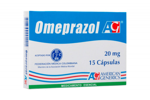 Omeprazol 20 mg Caja x 15 Cápsulas – Lafrancol S.A. 