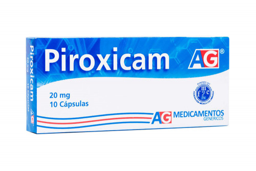 Piroxicam  Ag 20 Mg Caja...