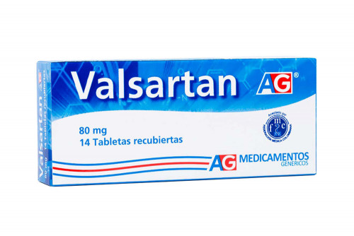 Valsartan 80 Mg Caja Con 14...