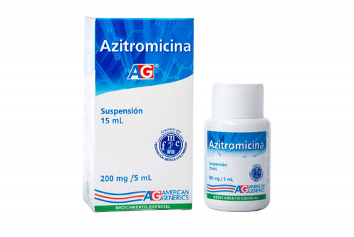 Azitromicina 200 Mg / 5 Ml...