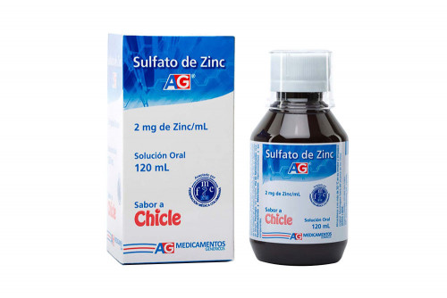 Sulfato De Zinc 2 Mg...