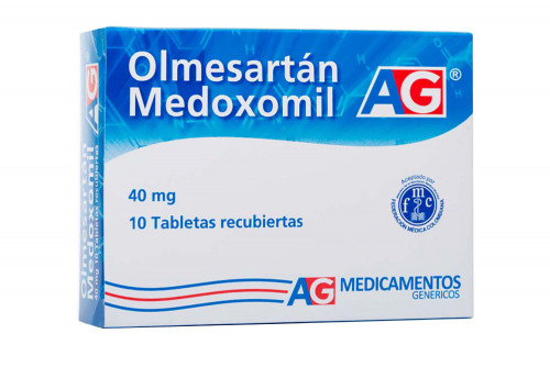 Olmesartán Medoxomil 40 Mg...