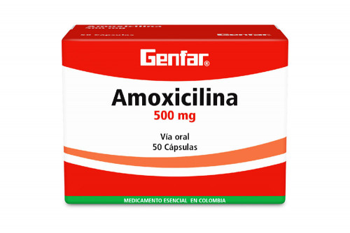 Amoxicilina 500 Mg Caja Con...