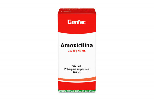 Amoxicilina 250 Mg / 5 Ml...