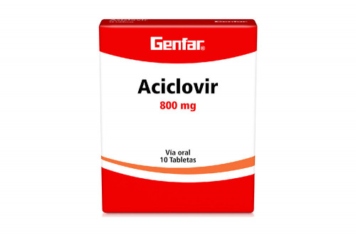 Aciclovir 800 Mg Caja Con...