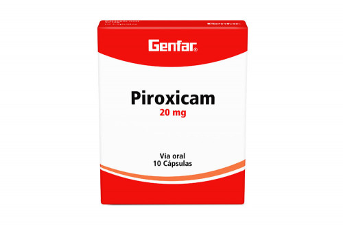 Piroxicam Genfar 20 Mg Caja...