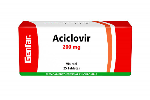 Aciclovir 200 Mg Caja Con...