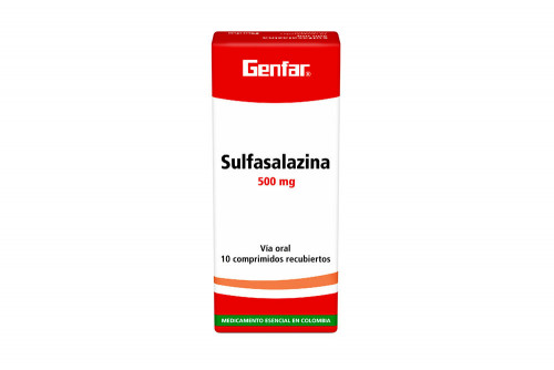 Sulfasalazina 500 Mg Caja...