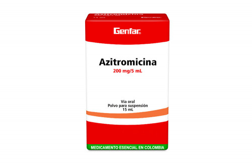 Azitromicina 200 Mg / 5 Ml...