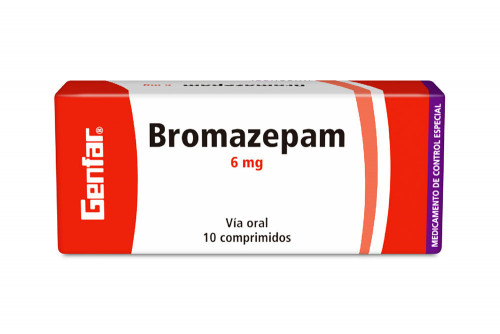 Bromazepam 6 Mg Caja Con 10...